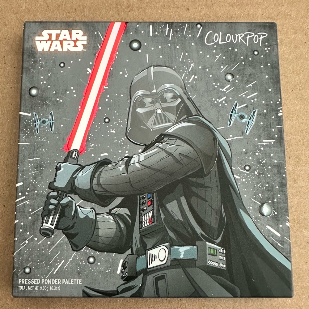 Colourpop Star Wars Darth Vader Palette. BNIB.